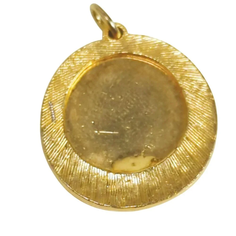 Bon Voyage Puerto Rico Souvenir Cruise Ship Mini Pendant Charm Vintage - Picture 3 of 4